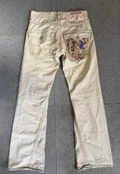 true religion joey big t サイズ30 ベージュ swag