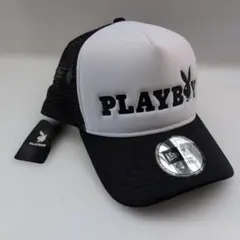 【希少】PLAYBOY×NEW ERA メッシュキャップのサムネイル