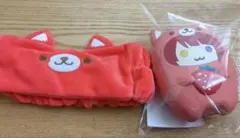 すとぷり　莉犬　シリコンポーチ　あにまるヘアバンド