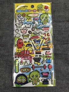 ガチャピン 着せ替えシール 平成