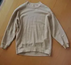 UNIQLO ベージュ Sサイズ トレーナー