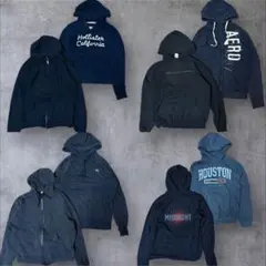 古着卸 卸売 まとめ売り スウェット パーカー 8枚セット メンズ S M