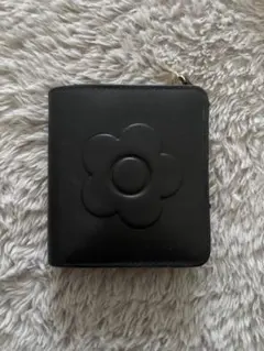 マリークワント 2つ折り財布 黒