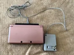 Nintendo 3DS 本体 ピンク 充電器付き