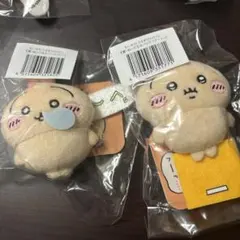 ちいかわ　うさぎだらけくじ　E賞:ぬいぐるみバッジ(フーッ…)(ぐ〜)