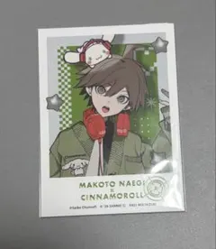 ダンガンロンパ サンリオ 苗木誠 インスタントフォト風カード ロフトコラボ
