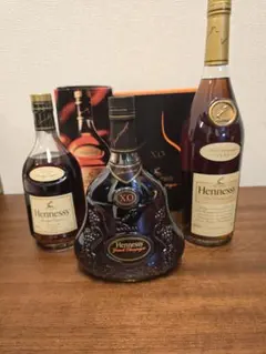 Hennessy VSOP・XO グランドシャンパーニュ 3本セット　未開封のサムネイル