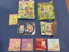 シルバニア お花畑のおともだちシリーズ 木馬セット シール