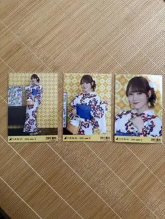 乃木坂46 田村真佑 浴衣 生写真 3種コンプのサムネイル