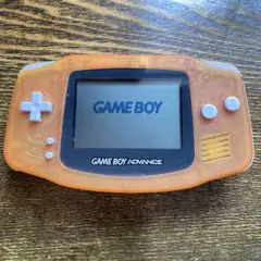BA371 GAMEBOY ADVANCE AGB-001 クリア オレンジ