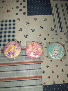 プリキュアオールスターズ　プリキュアあそーと2024 C賞　缶ミラー