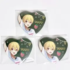 るぅと くん すとぷり すとまじ ハート 缶バ ッジ 苺文化祭 - メルカリ