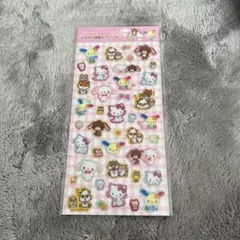 ラメ入り樹脂もりシール ペタペタ 平成デザイン