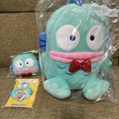 新品★サンリオくじ　はぴだんぶい当りくじ　ぬいぐるみ マスコット ハンギョドン