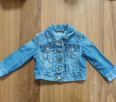 ★美品 babyGap デニムジャケット　ジージャン 12-18ヶ月 80㌢