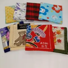 ハンカチセット 8枚 デザイン多様