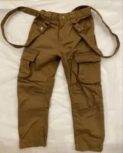 【コムサ COMME CA ISM】 子供用カーゴパンツ ブラウン　110cm