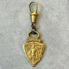 OLD GUCCI Crest shield charm Keychain