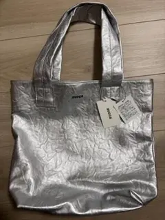 新品未使用・ZUCCa ズッカ EMBOSSバッグ　エンボストートバッグ・タグ付