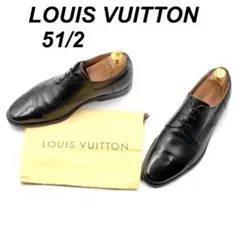 LOUIS VUITTON 5.5 ST0072 プレーントゥ 保存袋付 黒のサムネイル