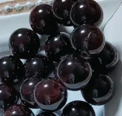 天然石原石 大粒 ガーネット 存在感のある キラキラ輝く11mm 1連まとめ売り