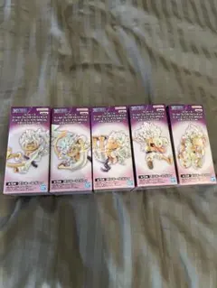 ワールドコレクタブルフィギュア5体セット ギア5special メタリックカラー