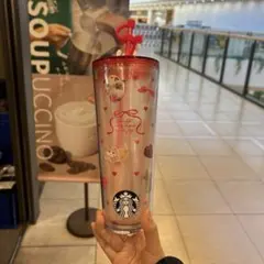 【新品未使用】スタバ　バレンタイン　2026 コールドタンブラー　710ml ♡