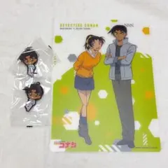 名探偵コナン 服部平次 遠山和葉 ブラウスタイル ラバーストラップ クリアボード