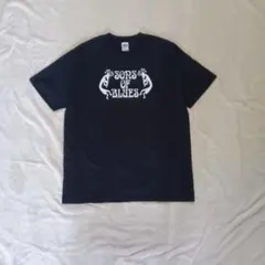 【anvil】 ブラック プリントTシャツ カジュアル アメリカ製 XL 古着