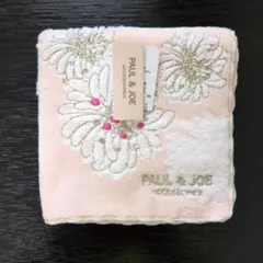 PAUL & JOE 花柄ハンカチ ピンク