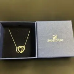 Swarovski ハートモチーフ ネックレス