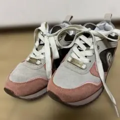 トラサルディカジュアルスニーカー ピンク/グレー23
