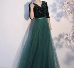 【美品】カラードレス　袖あり