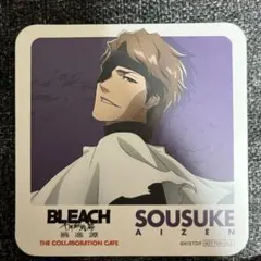 BLEACH THE COLLABORATION CAFE 藍染惣右介コースター