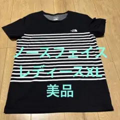 THE NORTH FACE ストライプTシャツ XL