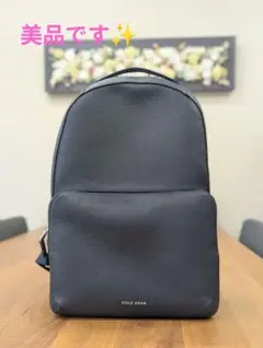 COLE HAAN ネイビーバックパック
