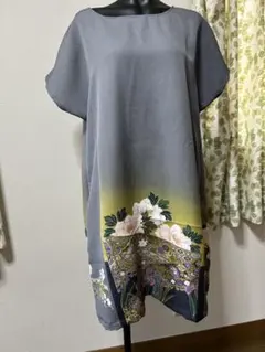 g*o様 チュニック　着物リメイク②(振袖から)