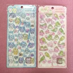 ダイヤモンド POP SEAL ポップシール うるちゅる うさぎ 桜 鳥