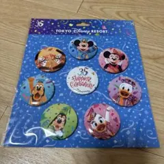 東京ディズニーリゾート 35周年缶バッジセット