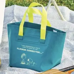 PEANUTS スヌーピー　ザブザブ洗えるデイリー編　ミニトートバッグ