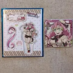 鬼滅の刃 バレンタイン2026 甘露寺蜜璃　アクリルスタンド　コースター