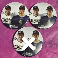 紅林 山下 缶バッジ