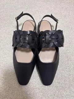 新品未使用 RANDA ストラップ パンプス ブラックのサムネイル