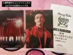 ムビチケ 2枚セット スキズ The dominATE 入場特典 ヒョンジン
