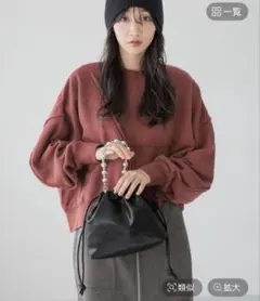 ローリーズファーム（完売アイテム）ボールチェーンキンチャクバック