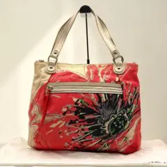 EMILIO PUCCI ハンドバッグ ピンク系 総柄 ポーチ付き - メルカリ