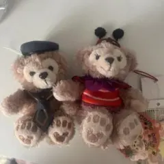 ダッフィー、シェリーメイセット ぬいぐるみ