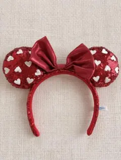 ディズニーリゾート ミニー　スパンコールカチューシャ