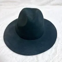 ダークブルー フェルトハット