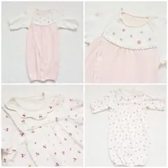 赤ちゃんの城 ツーウェイオール 50-70 新生児 女の子 ベビー服